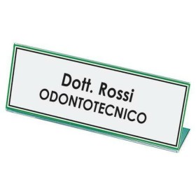 TARGHETTA MULTIUSO 18X6.5