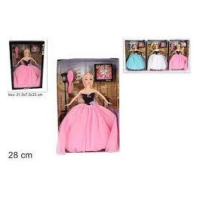 BAMBOLA MODELLA C/ACCESSORI