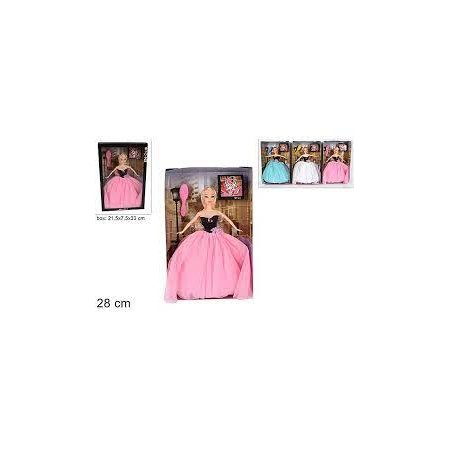 BAMBOLA MODELLA C/ACCESSORI