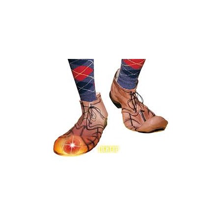 COPPIA DI SCARPE GIGANTI C/DITO LUM. 5136B