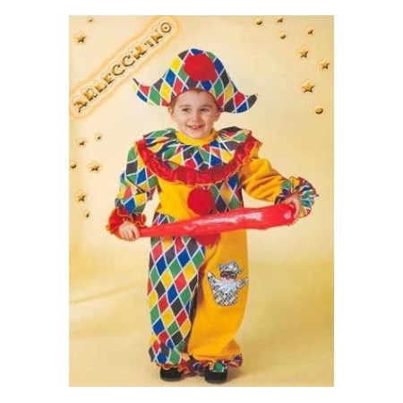 VESTITI ARLECCHINO 3 ANNI