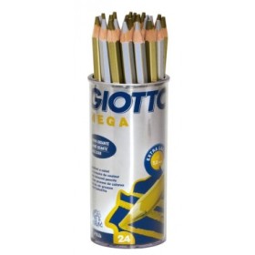 PASTELLI GIOTTO MEGA BARATTOLO X 24 ORO/ARGENTO