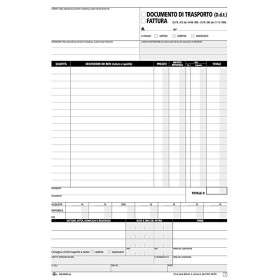 DOCUMENTO TRASPORTO/FATTURE 3 C