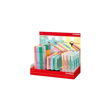 ESP. BIRO STABILO PASTEL COLLECTION
