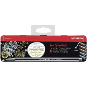 BIRO STABILO POINT 68 METALLIC X6