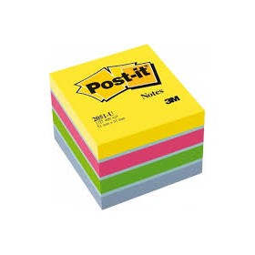 CUBI POST IT 51X51 COL. ASS.