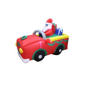 DONI GONFIABILI C/BABBO NATALE E P/NEVE 03080246