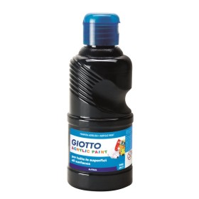 COLORI TEMP. ACRIL. 250ML GIOTTO NERO