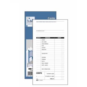 CONTO RIST. C/DETTAGLIO VOCI 50X2