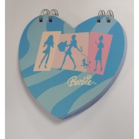 BLOCCHI NOTES MEDIO CUORE BARBIE