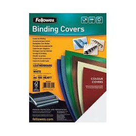 COPERTINA DELTA A4 BIANCO C. 100 PZ FELLOWES