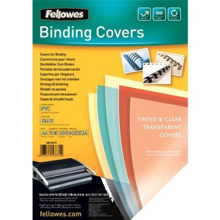 COPERTINE X RILEG. A4 VERDI PVC PZ 100 FELLOWES
