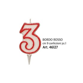 CANDELE A NUMERO 3 CERERIA