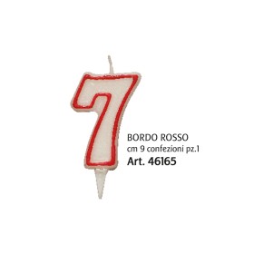 CANDELE A NUMERO 7 CERERIA