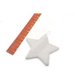 APP.STELLA 20CM DECORATA BIANCO.