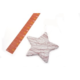 APP.STELLA 20CM FILI BIANCO/ROSSO