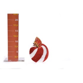 APP.MELA VORTICE ROSSO/BIANCO.