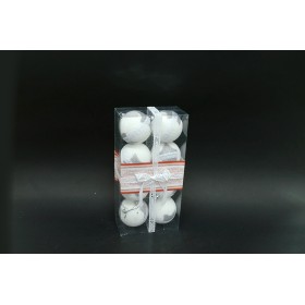 BOX 8SFERE 7CM ARGENTO.