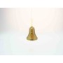 APPENDINO CAMPANA GLITTER ORO 10CM
