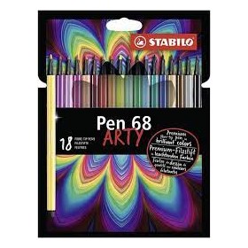 ESP. BIRO STABILO POINT 68 ARTY X18