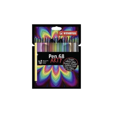 ESP. BIRO STABILO POINT 68 ARTY X18