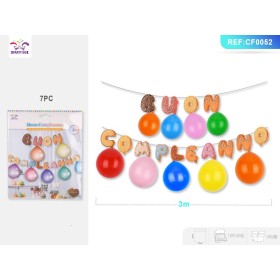 STRISCIA DECORATIVA BUON COMPLEANNO