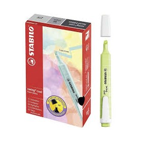 EVIDENZIATORI STABILO SWING COOL VERDE PASTELLO