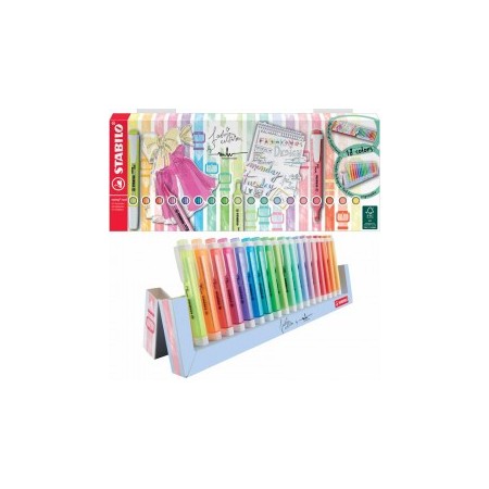 ESP. EVIDENZATORI STABILO PZ 18 FASHION DESIGN