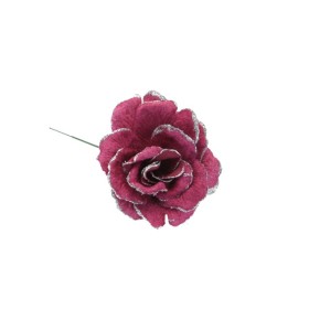 ROSA GAMBO CORTO 18CM FUXIA