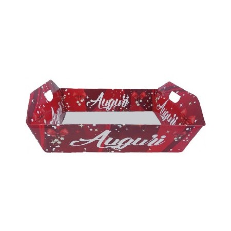 CESTA IN CARTONE NATALIZIA