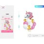 SET DI PALLONCINI UNICORNO ROSA