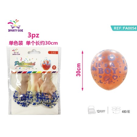 PALLOCINI DOPPIO STRATO TRASPARENTE