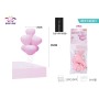 SET PALLONCINI CUORE ROSA 85CM