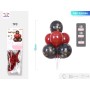 SET PALLONCINI FUOCHI PIROTECNICI NERO ROS