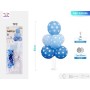 SET PALLONCINI PUNTIN BLU 85CM