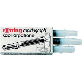 INCHIOSTRI X RAPIDOGRAF. ROTRING NERO