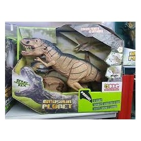 DINOSAURO GRANDE CAMMINANTE CON FUMO