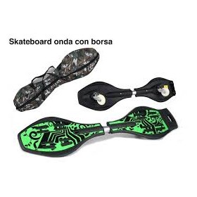 SKATEBOARD ONDA C/SACCA
