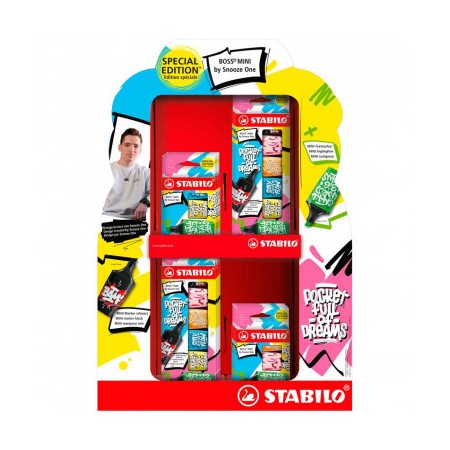 ESP. EVIDENZIATORI STABILO BOSS MINI SNOOZE ONE PZ.72