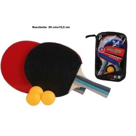 RACCHETTE PING PONG C/CUSTODIA