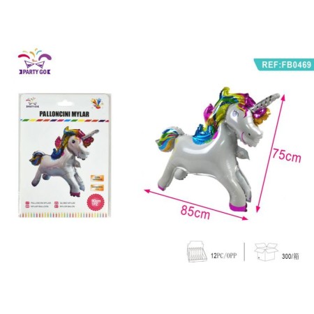 PALLONCINO MYLAR UNICORNO