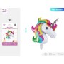 PALLONCINO MYLAR UNICORNO 115CM