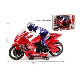 MOTO GRANDE CON LUCI