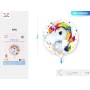 PALLONCINI MYLAR PER DECORAZIONE UNICORNO