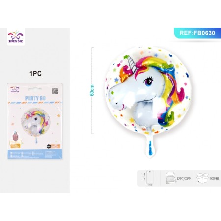 PALLONCINI MYLAR PER DECORAZIONE UNICORNO