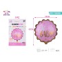 PALLONCINI MYLAR OH BABY ROSA 55X65