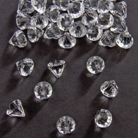 TABLE DIAMONDS TRANSPARANT 12MM S