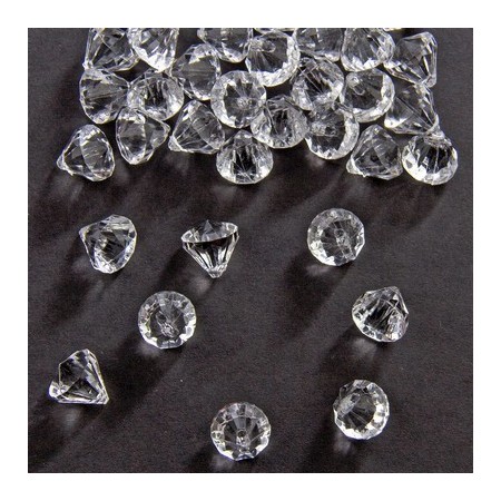 TABLE DIAMONDS TRANSPARANT 12MM S