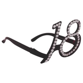 GLASSES 18 BLACK DIAMONDFRAME QS