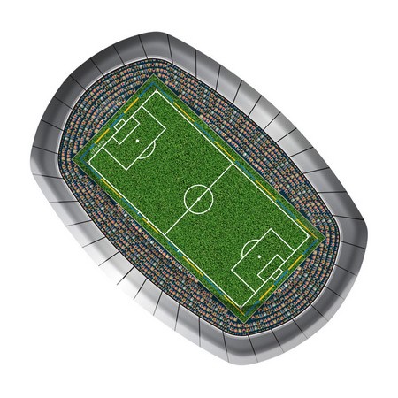 PLATE FOOTBALL 23CM QS